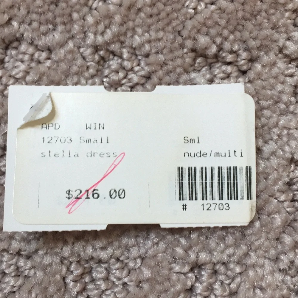 NWT Wink Silk and Sequin Dress Size S